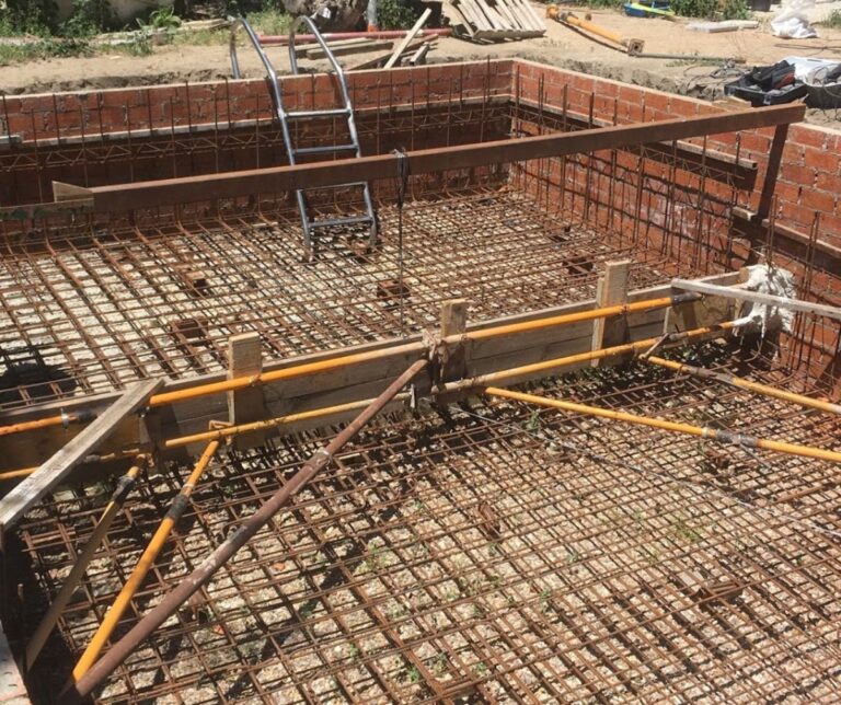 Servicios de construcción - Imagen de proyecto, cimientos